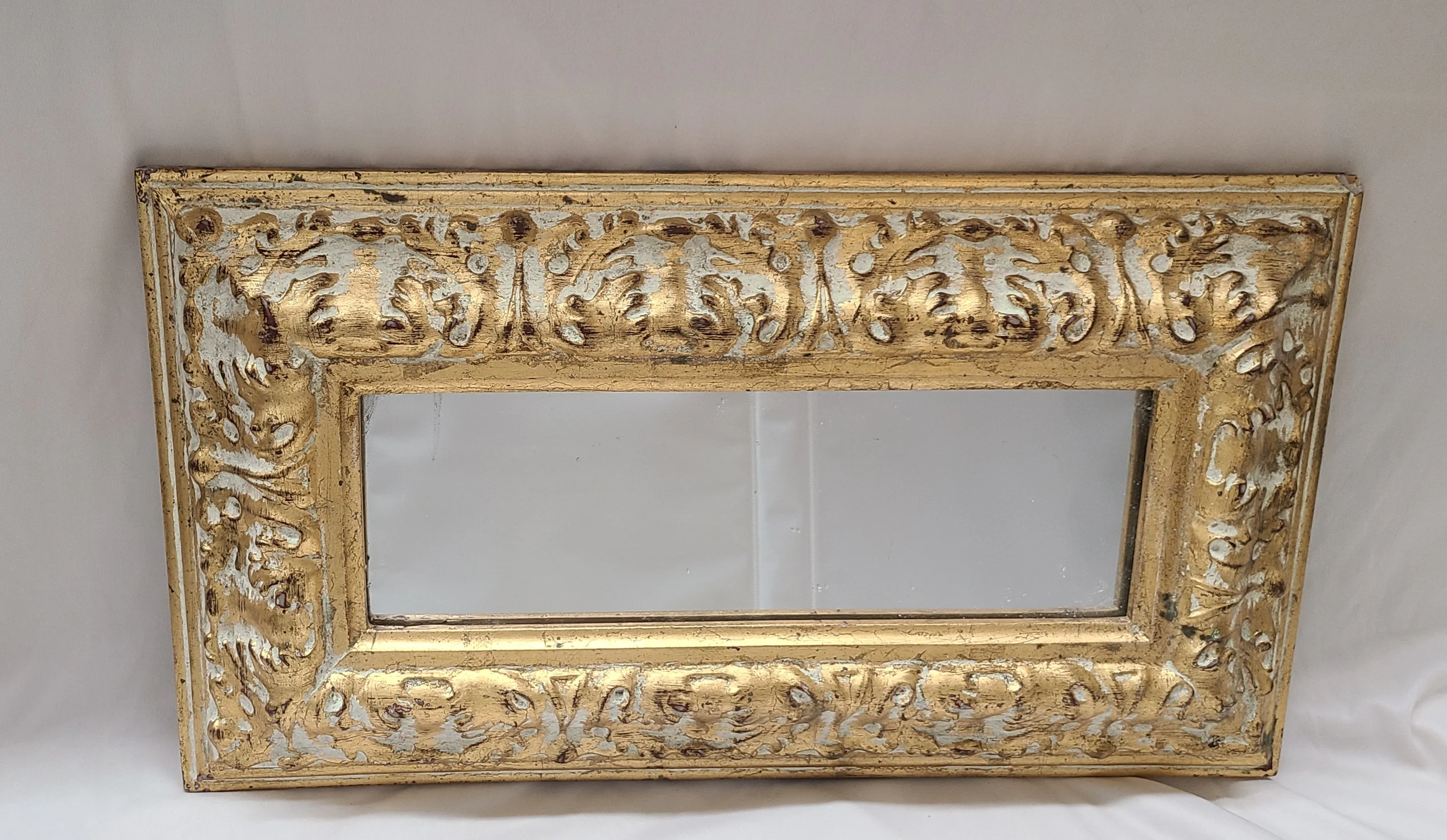 Rectangle Ornate Framed Mirror