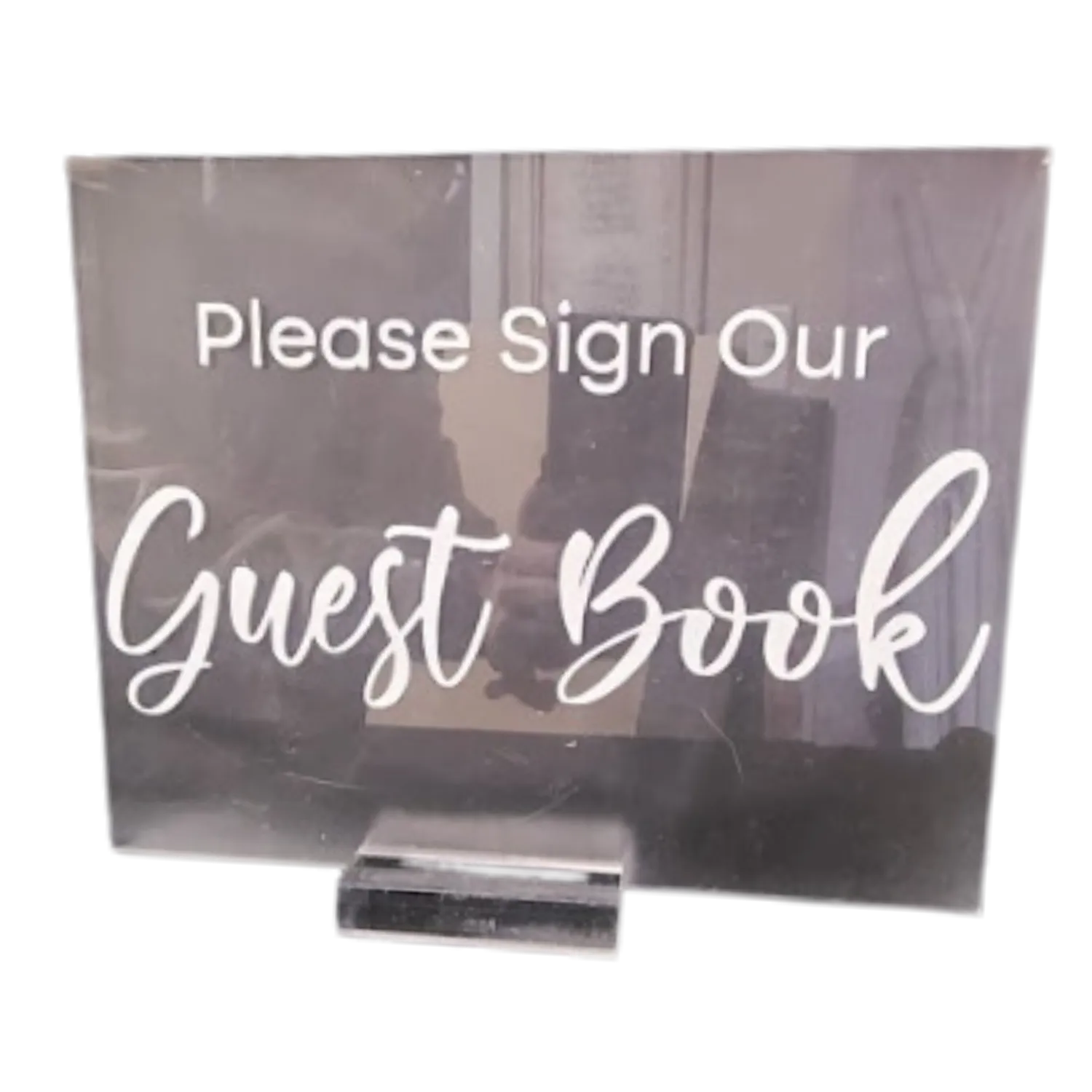 Acrylic Guest Book Sign