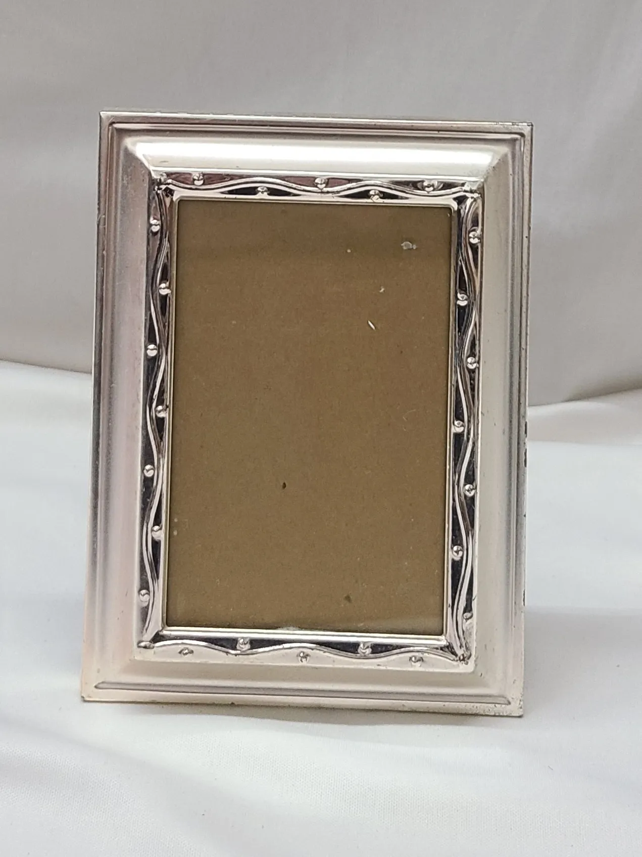 Gray With Silver Accent Frame 5"x3"