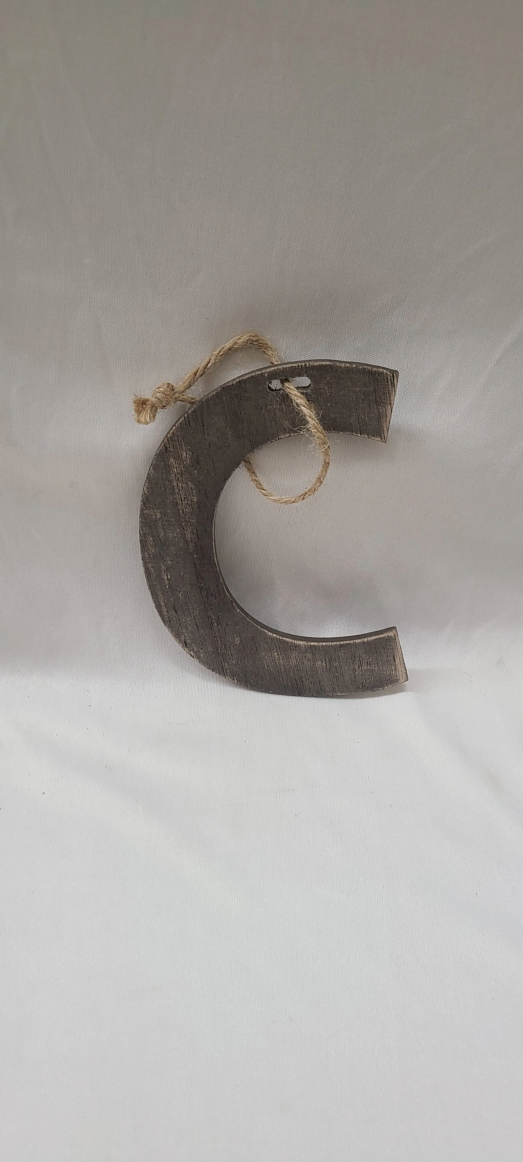 Wood Letter C