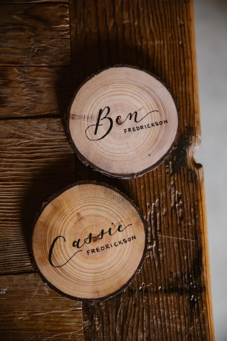 Wood Rounds Coaster