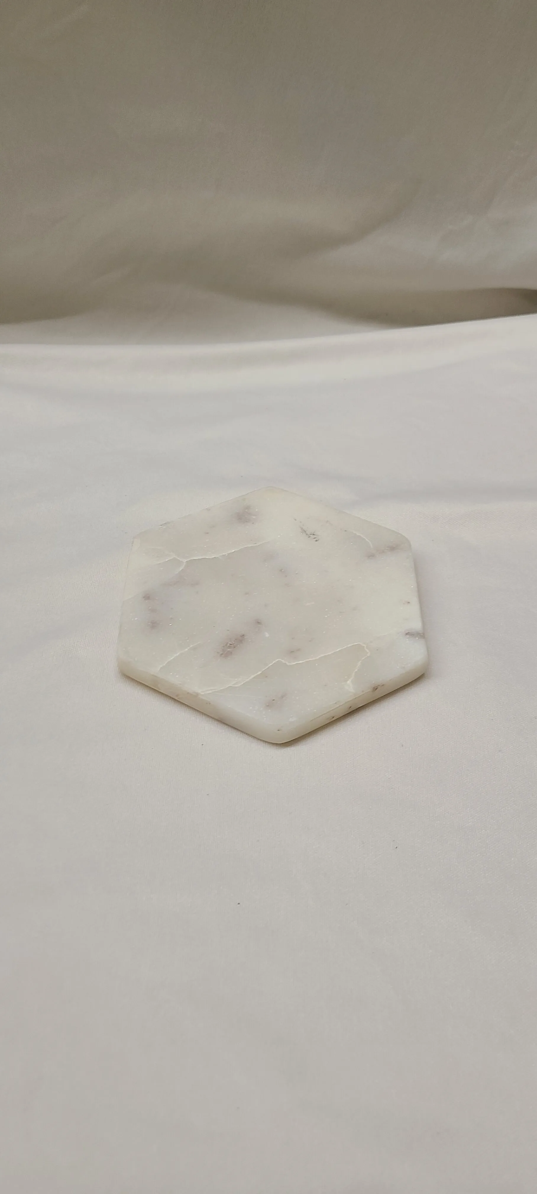 Marble Hexagon Coaster