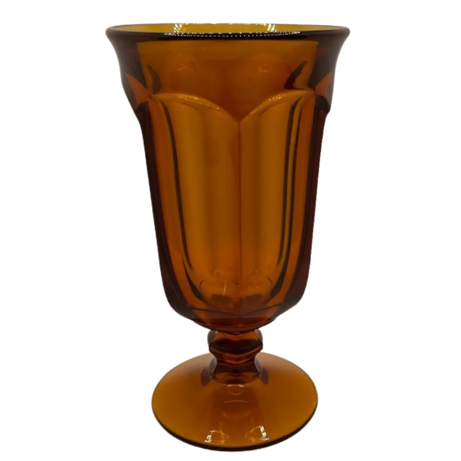 Amber Wine Glass