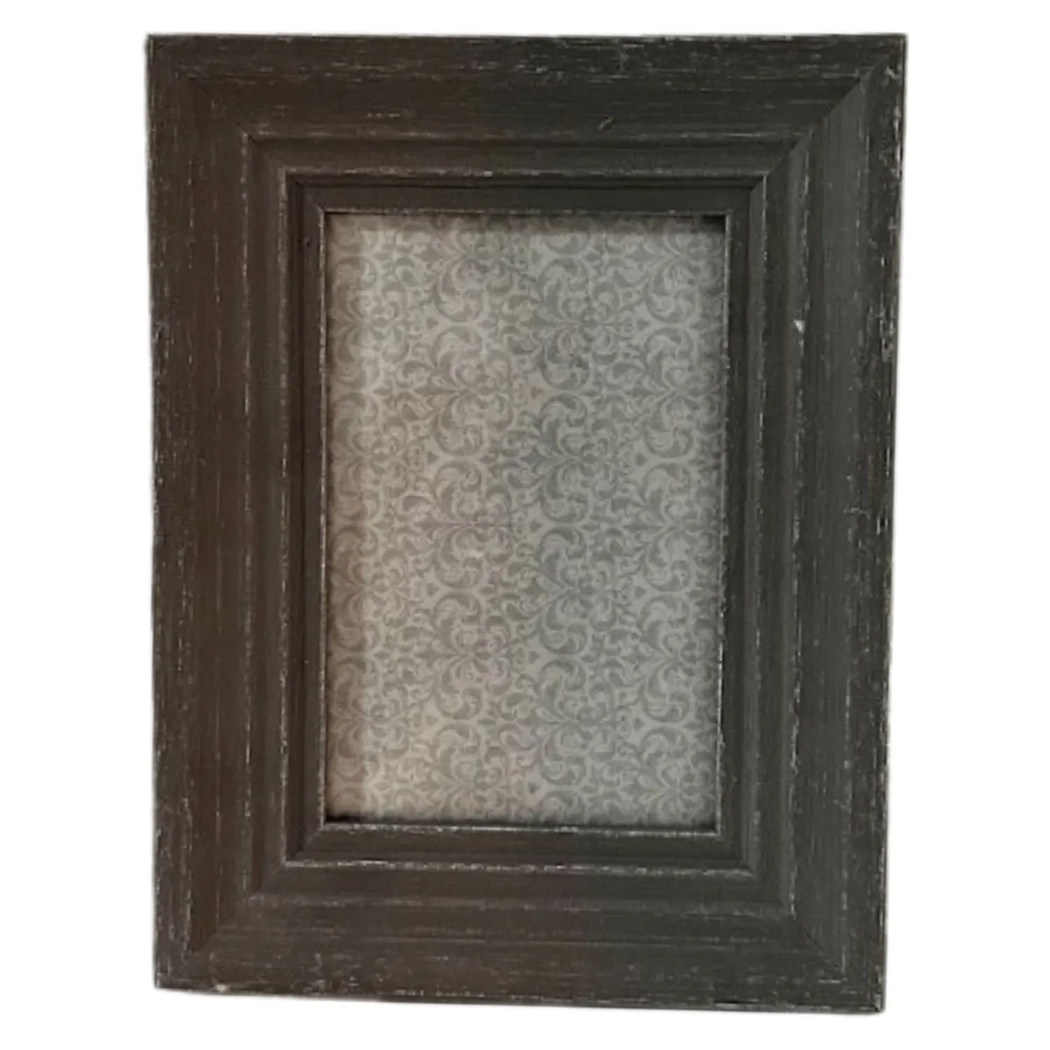 Gray Wood Frame 4"x6"