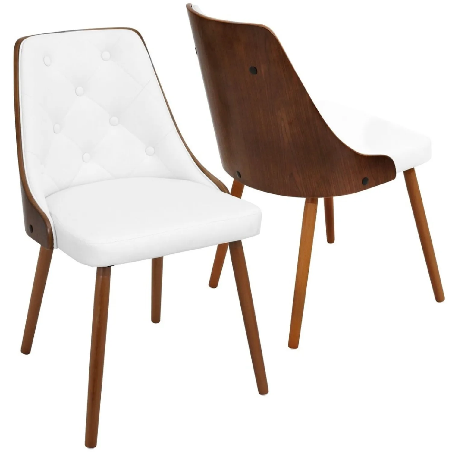 Retro White Chair