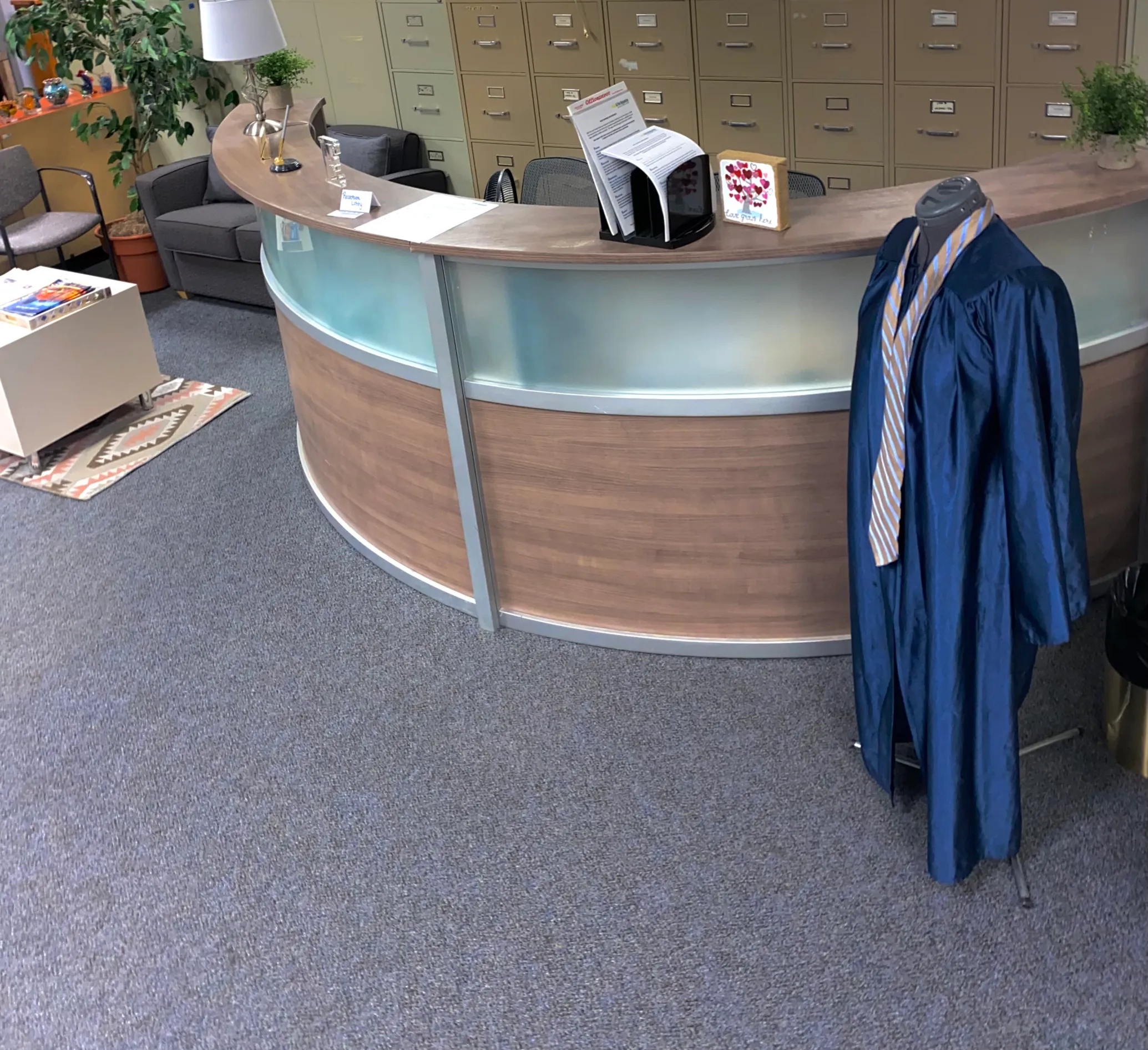 Desk Reception Curved 