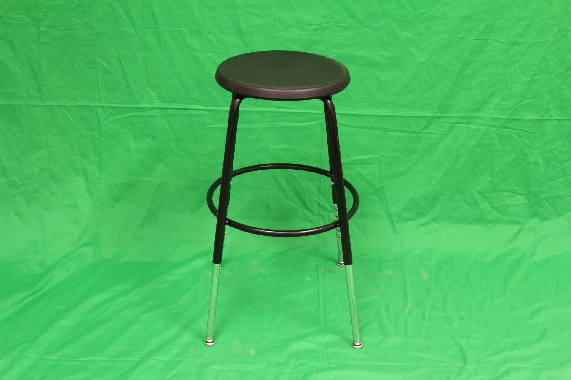 Stool All Black Modern Adjustable