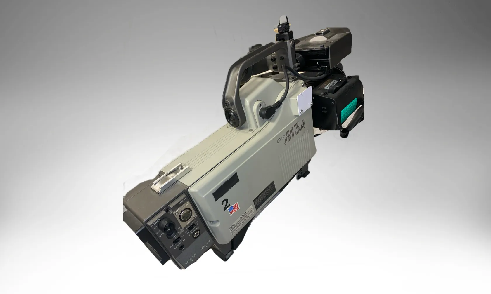 Camera "Sony DXC-M3A" Broadcast Color Video 