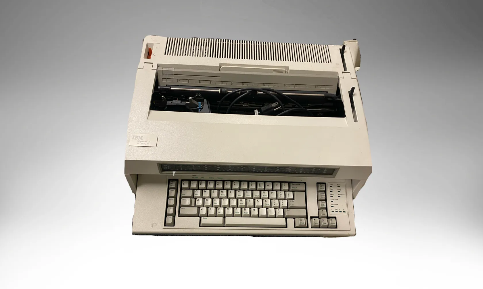 Typewriter “IBM”