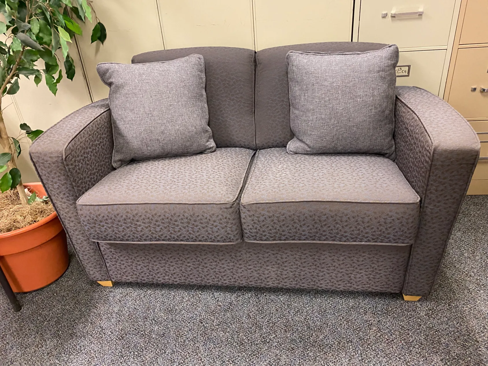 Couch Grey "Reception Lobby"