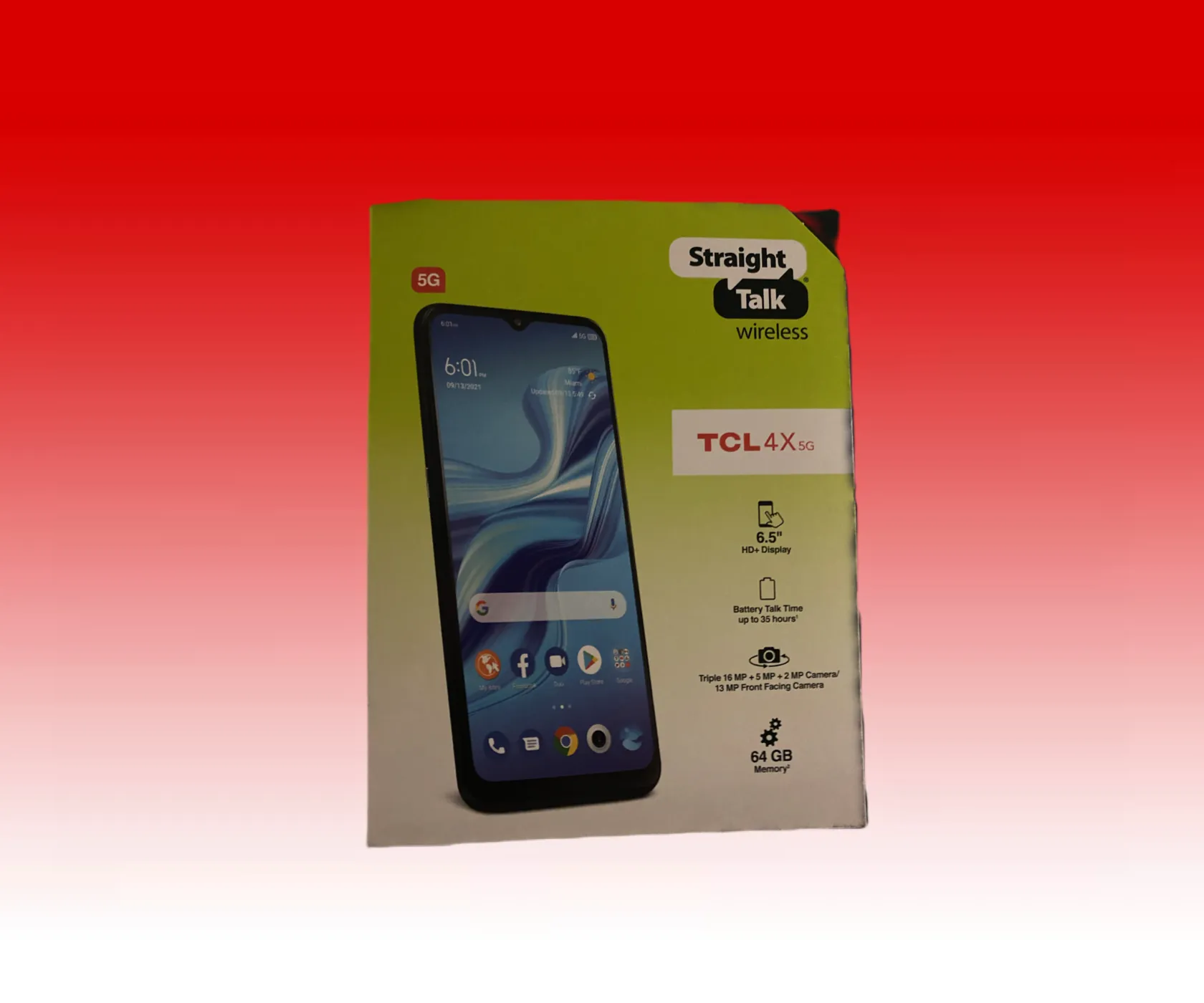 Cell Phone “Straight Talk” TCL4x