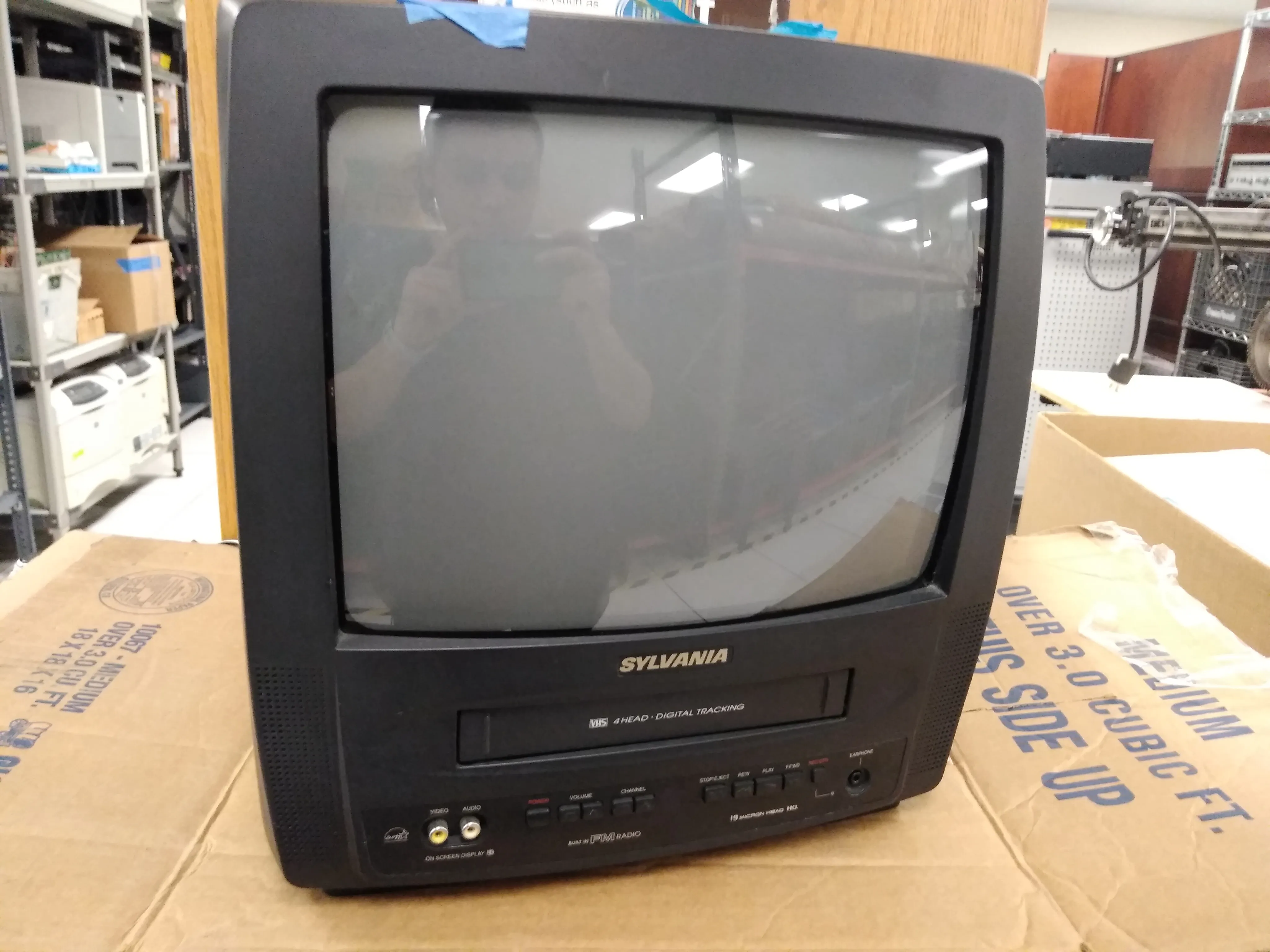 TV VCR Combo Sylvania