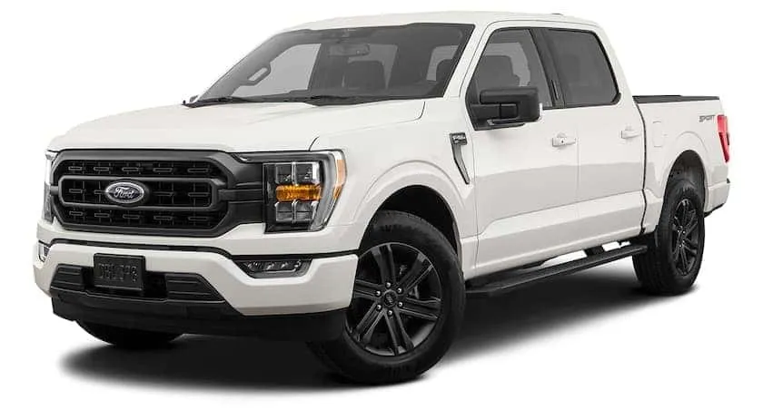 FORD F150 WHITE