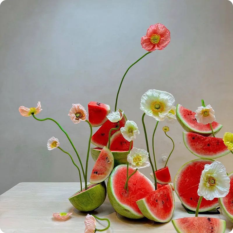Watermelon Flower Arrangement