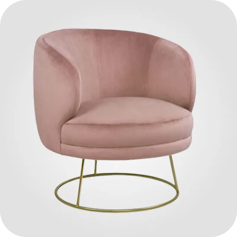 Arien armchair pink
