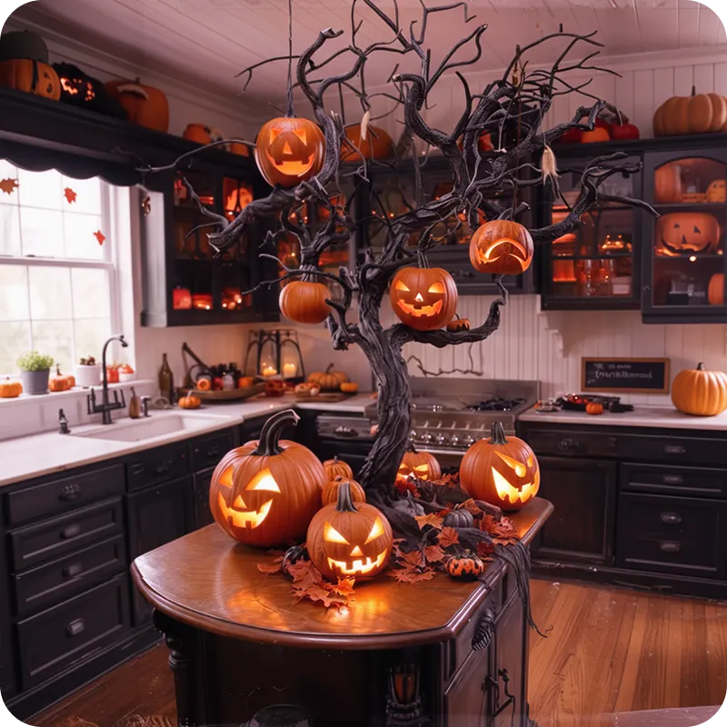 Jack-o-Lantern Tree