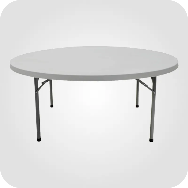 Plastic round table 180cm (12)
