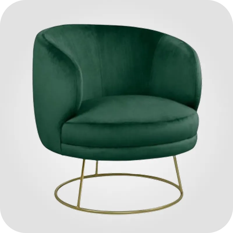 Arien armchair green