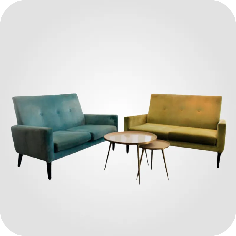Love seat sofa set