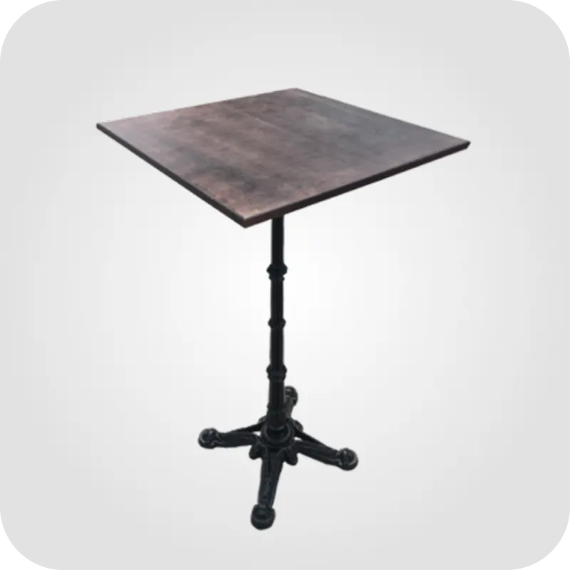 Vintage wooden high table