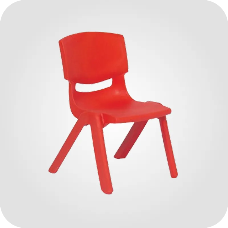Red kids chair