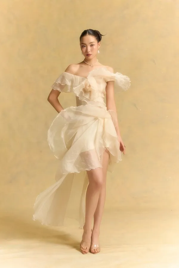 Stella Dress - Cream