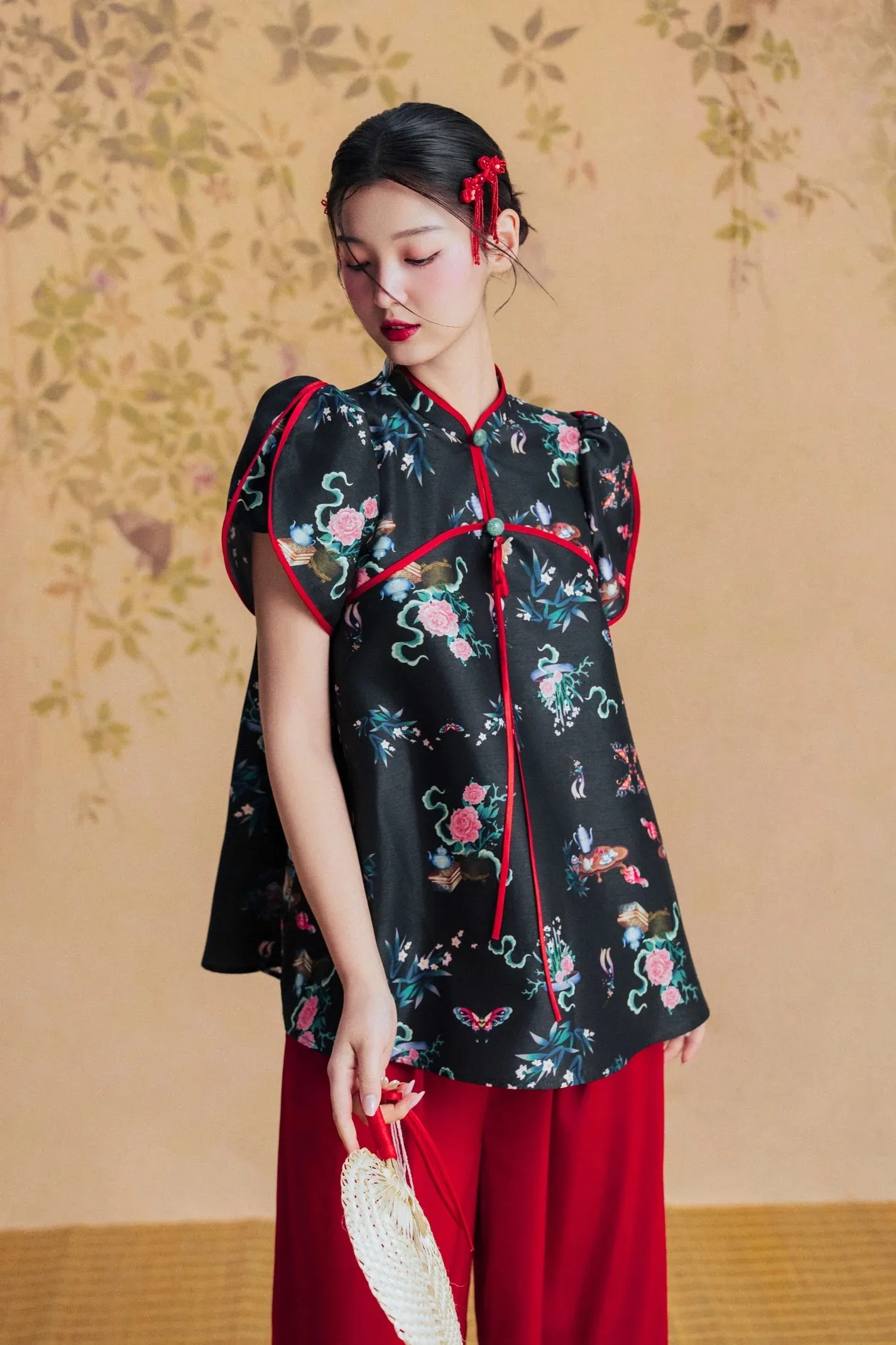 Ngọc Diện Set - Black&Red