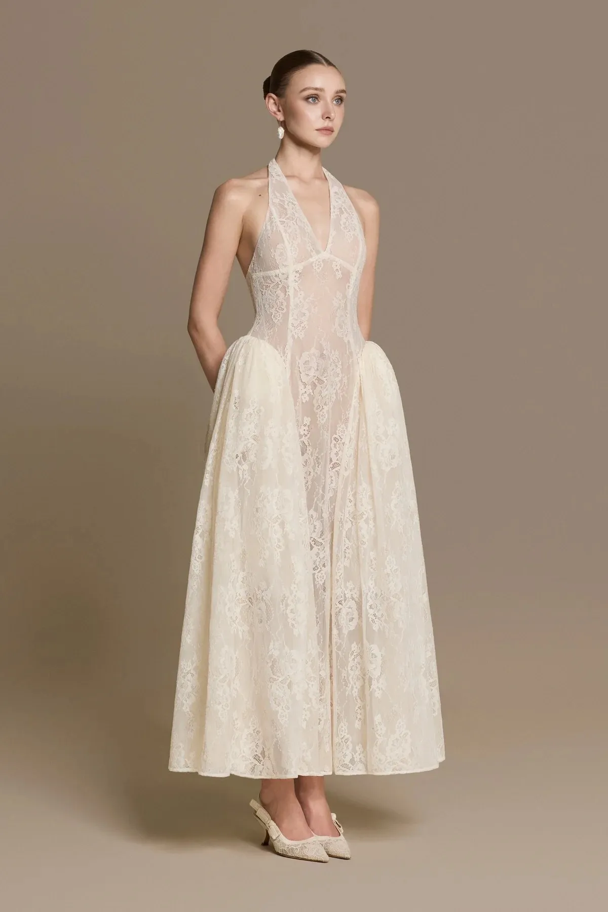 Ethereal Lace Dress