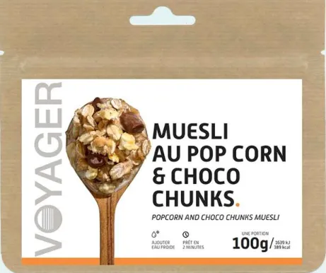 Petit-déjeuner Lyophilisé Voyager (en option d'achat)