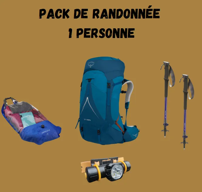 Pack de Randonnée - 1 personne