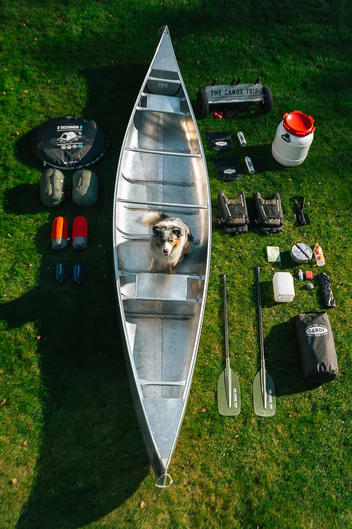 camp & canoe pack (for 2-3p)