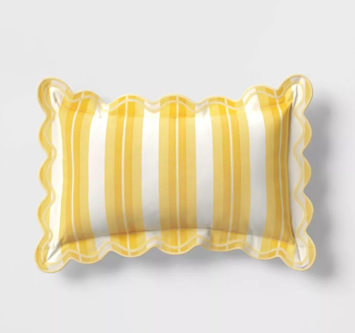 Lemon Stripe Pillow