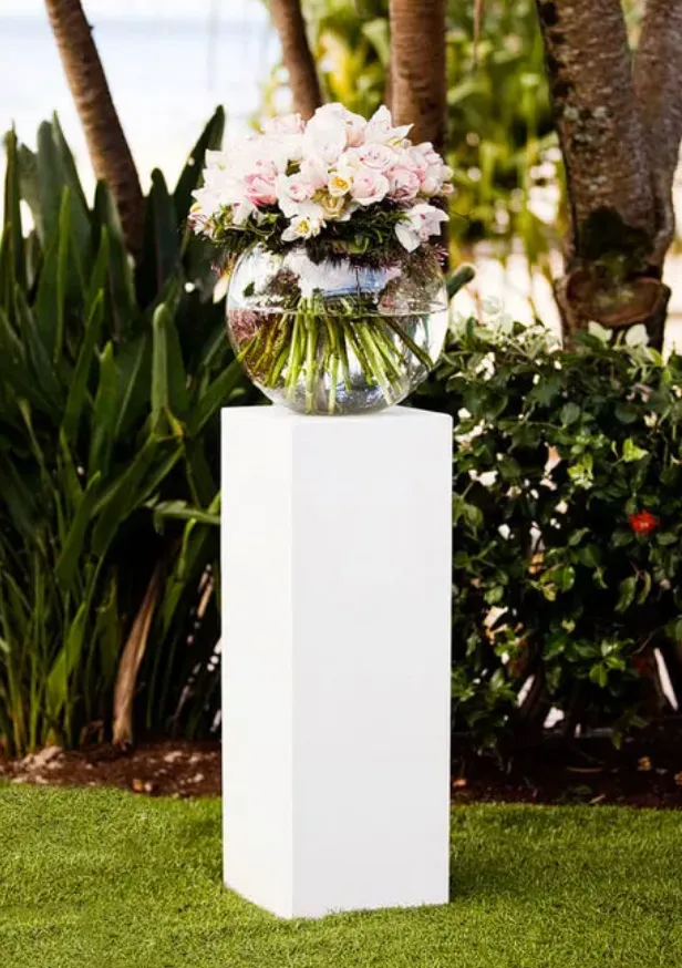 White Pedestal 