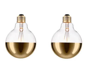 Gold bulbs