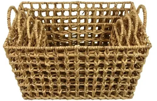 Wicker basket set