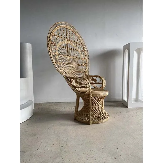 Vintage Peacock Chair