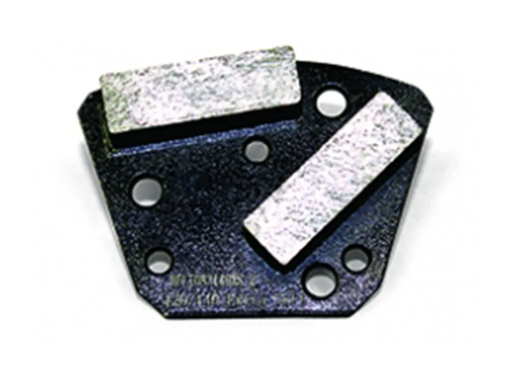 Double Trapezoid, Black (SET OF 3) Med/Fine 60/80 Soft Bond,Light Leveling Smoothing, Light Scratches