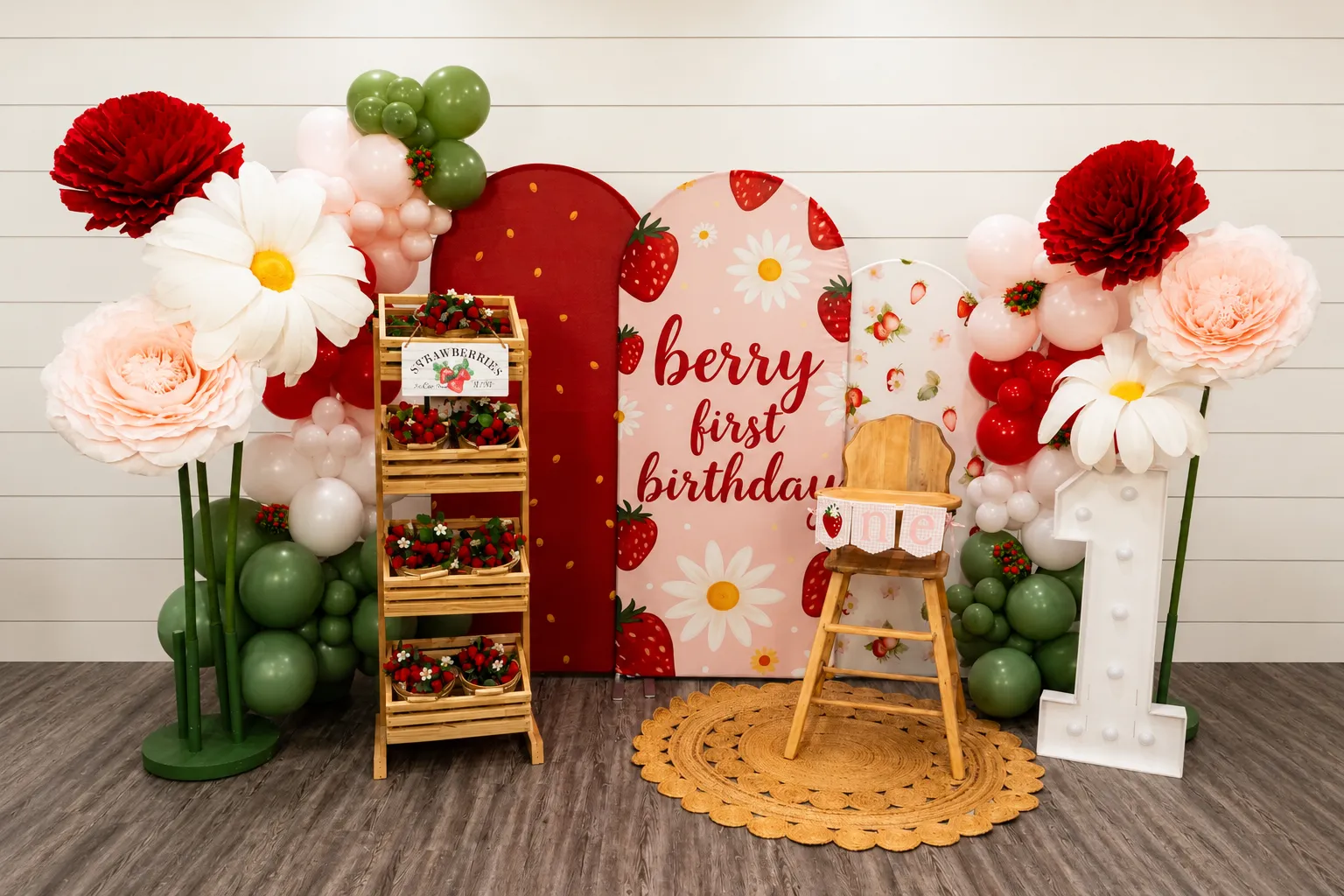 Berry 1st Birthday 6ft with Seeds
