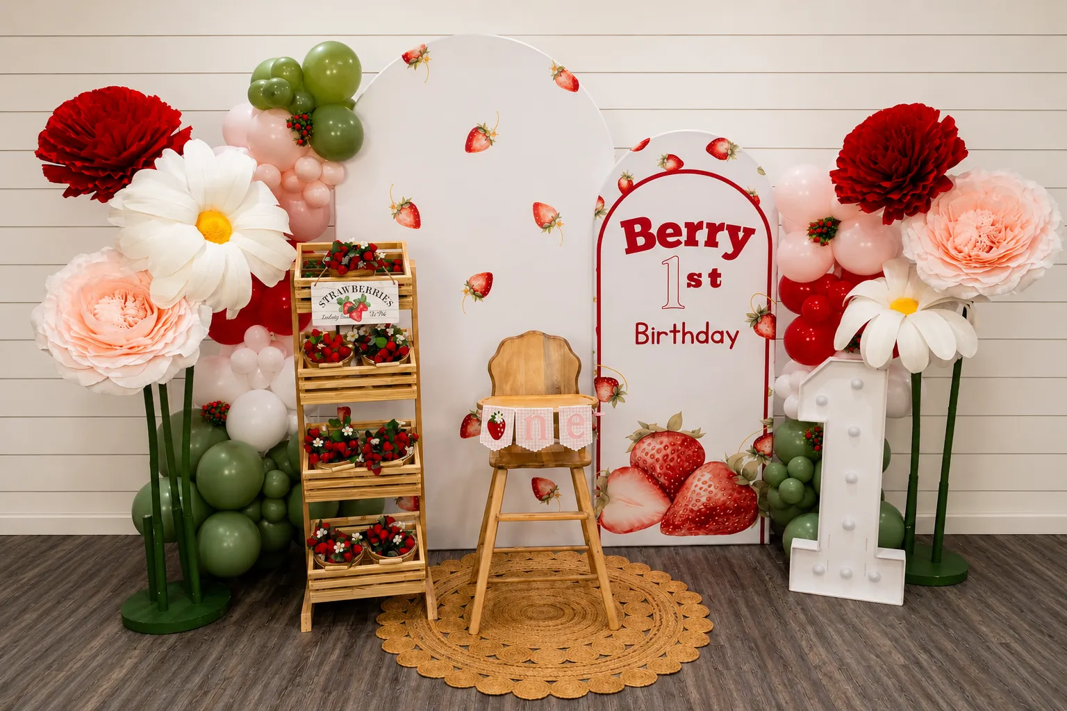 Berry 1st Birthday 7.2 ft.
