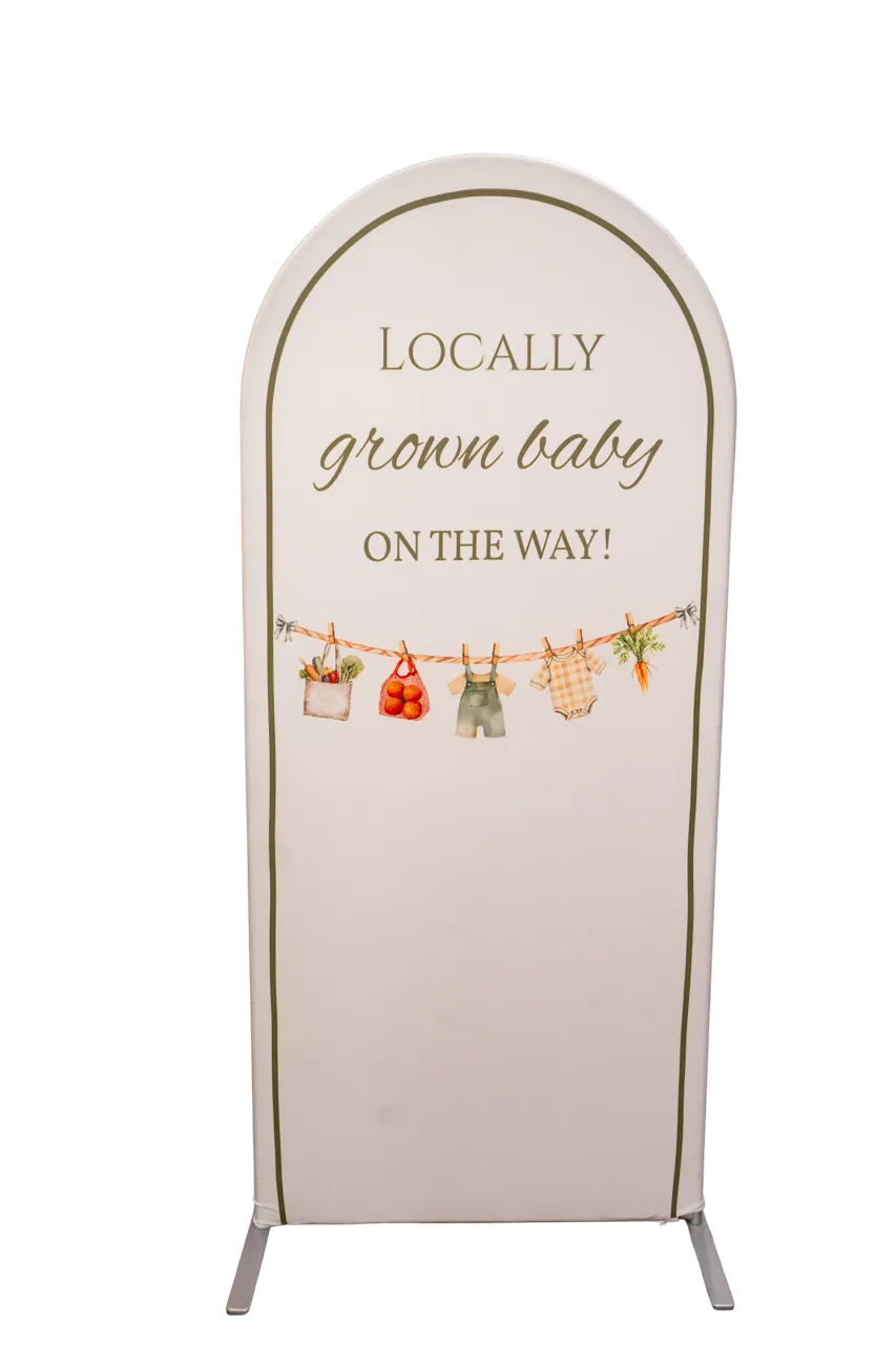 Locally Grown Baby 6ft Arch Cover
