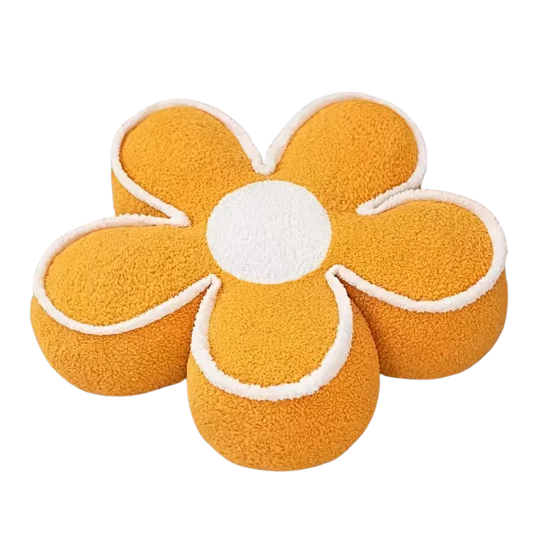 Deep Yellow Flower Cushion 20"