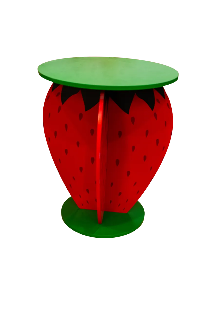 Strawberry Side Table