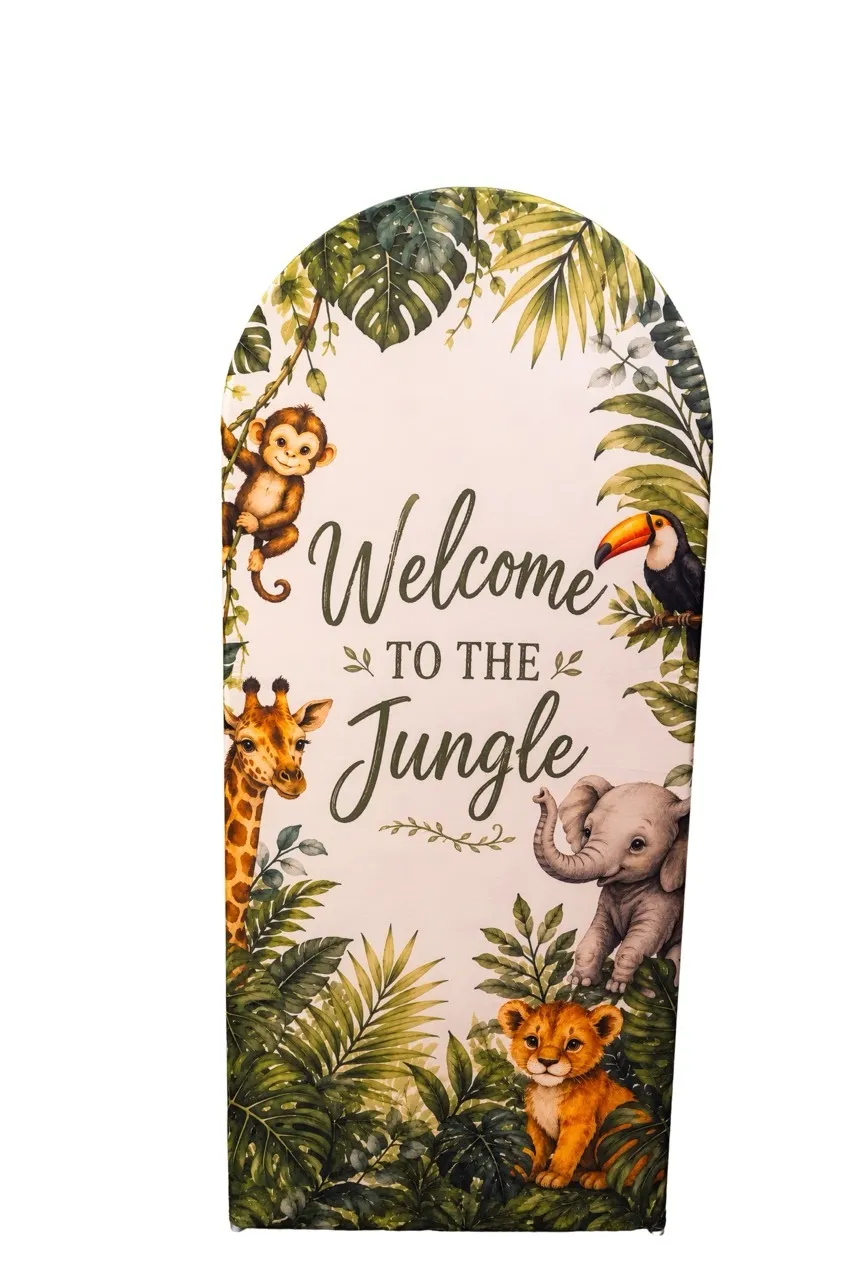 Welcome to the Jungle 6ft Arch Cover