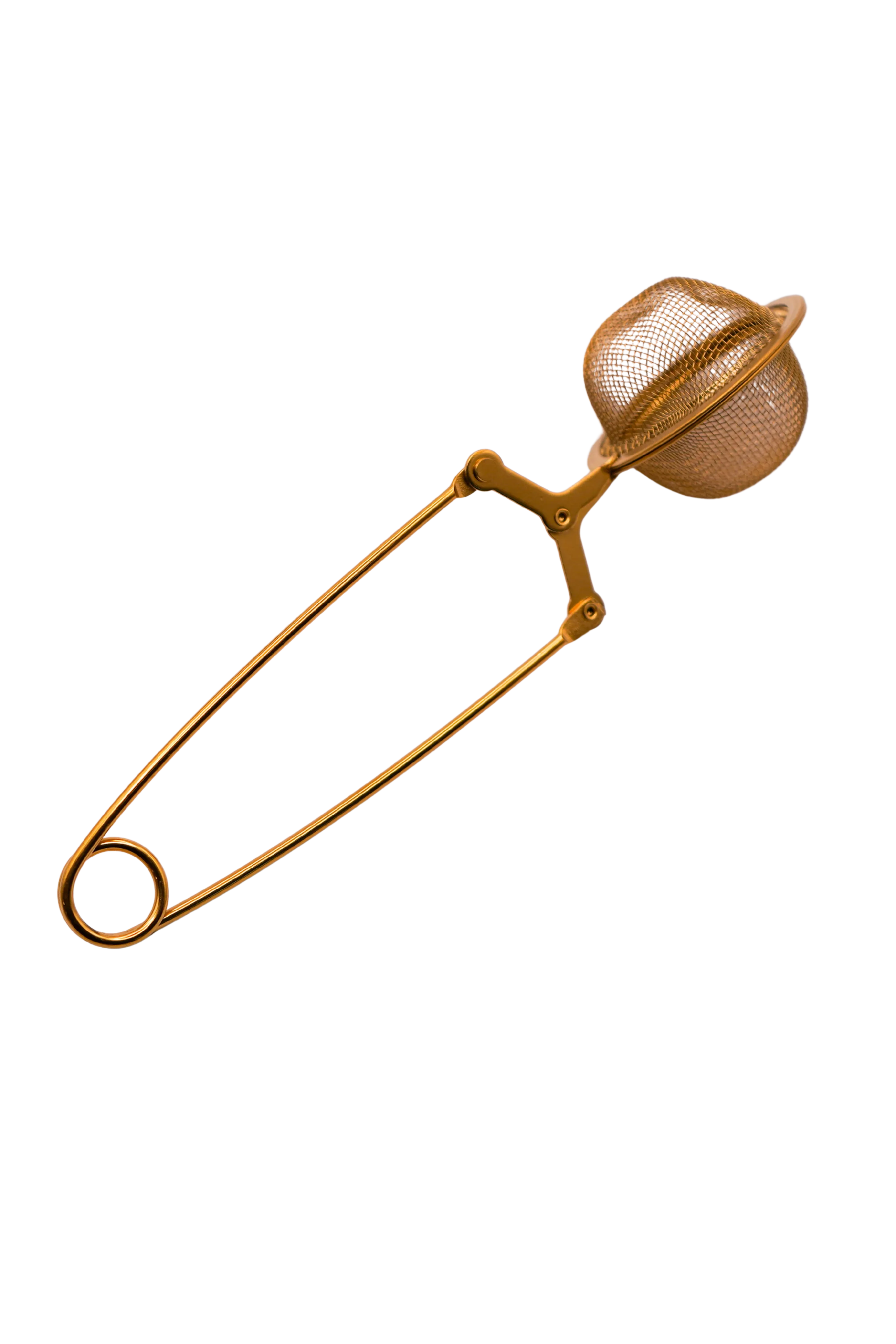 Gold Loose leaf tea leaf strainer