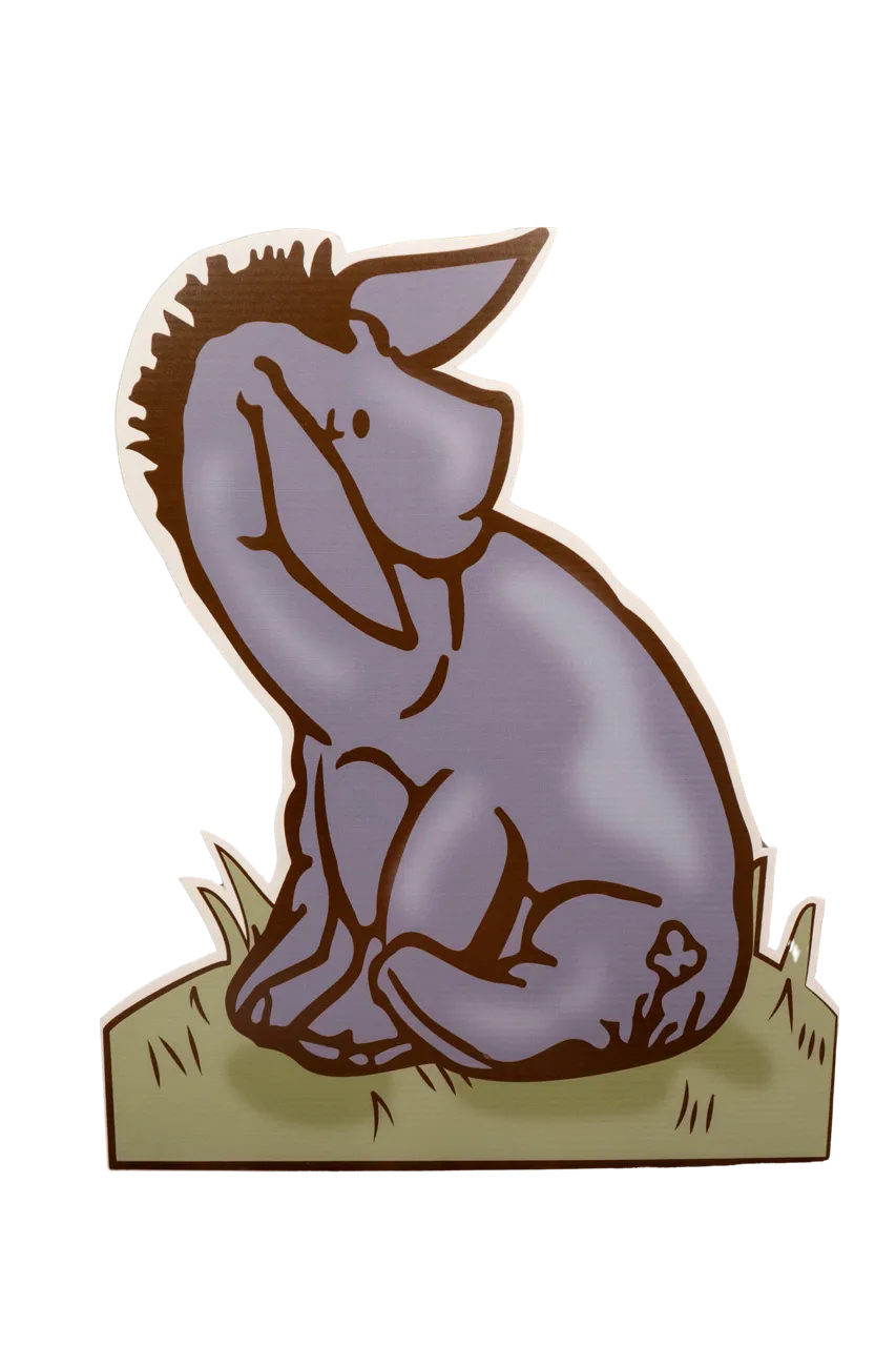 Eeyore Prop Cut-Out