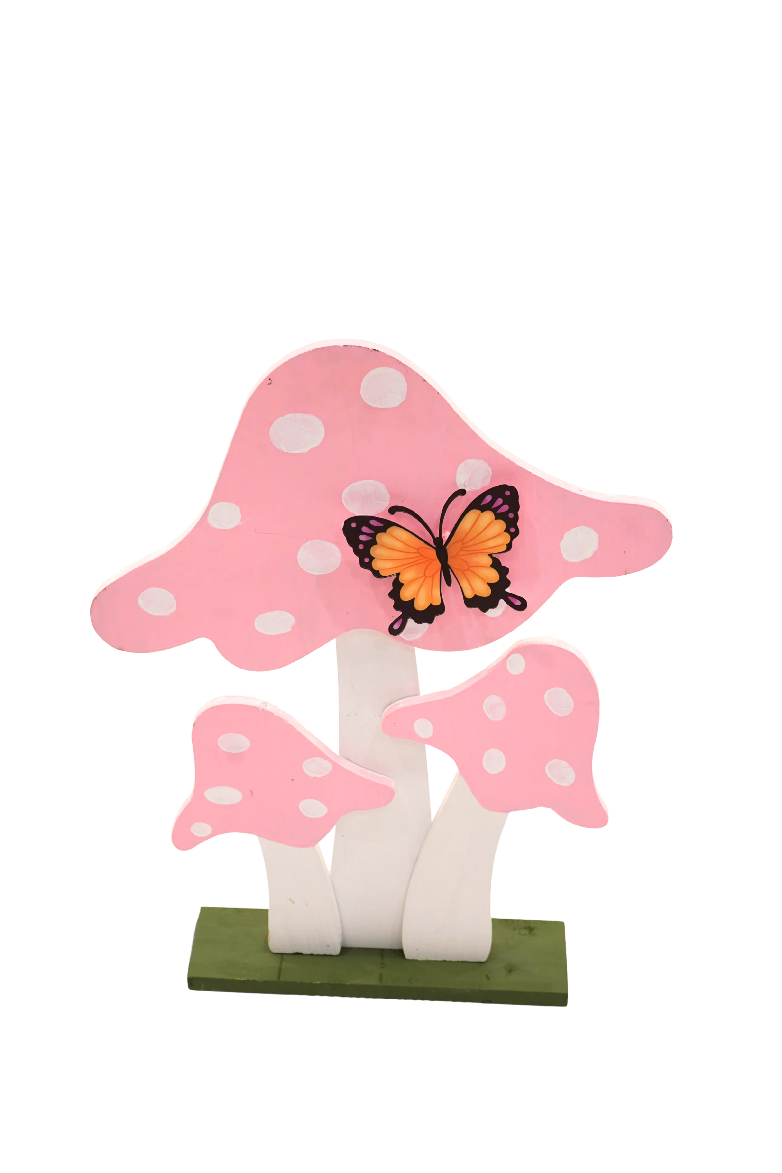 Pink Wood Mushroom Prop