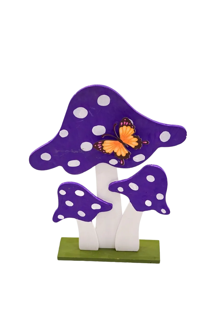 Purple Wood Mushroom Prop
