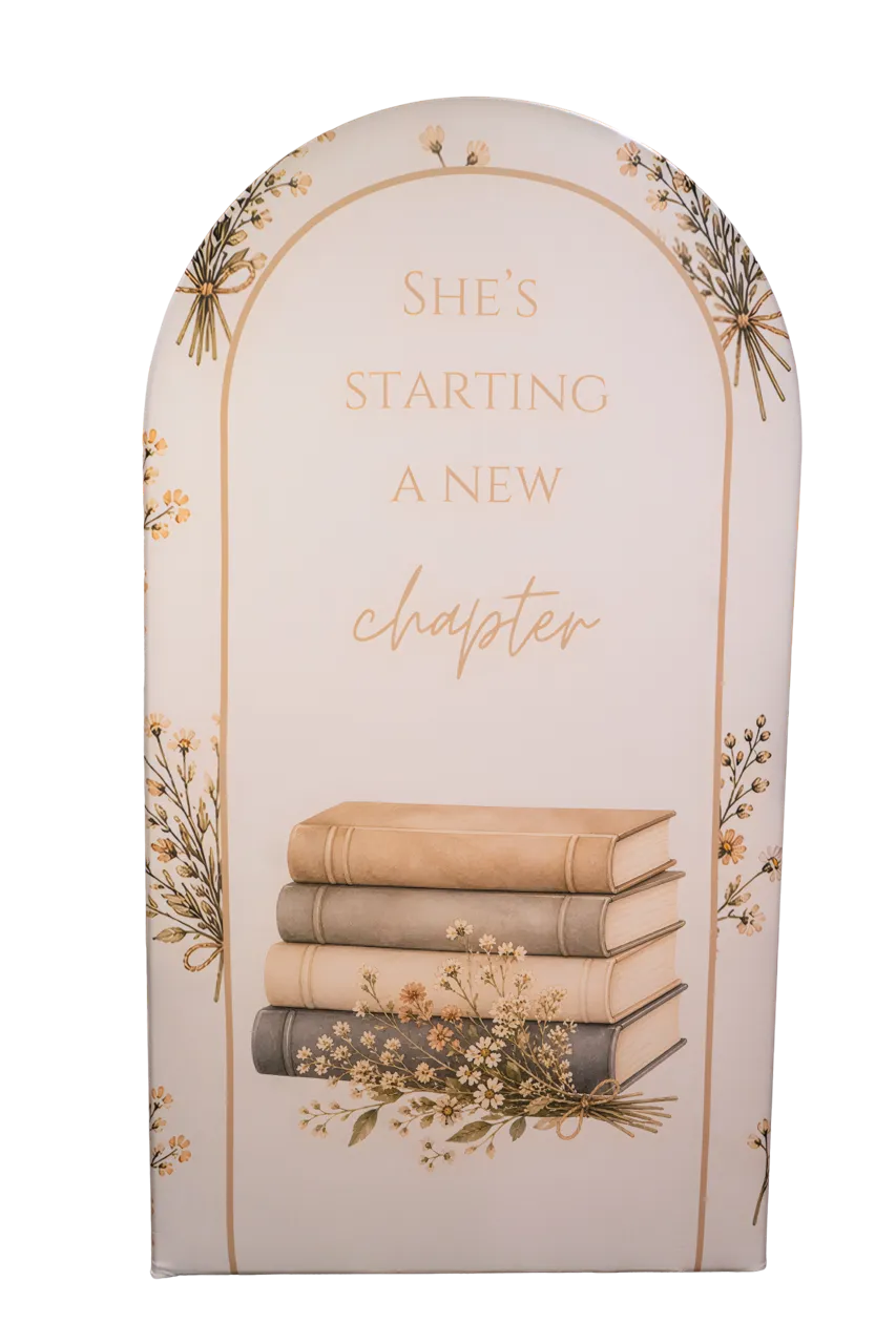 She's Starting a New Chapter 7.2ft Arch Cover