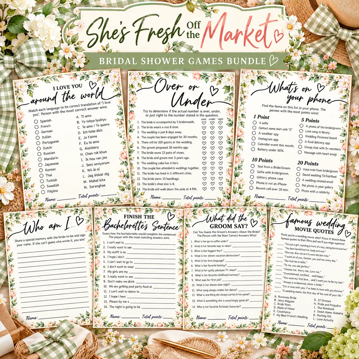 She's Fresh Off The Market Game Bundle 70+ Games