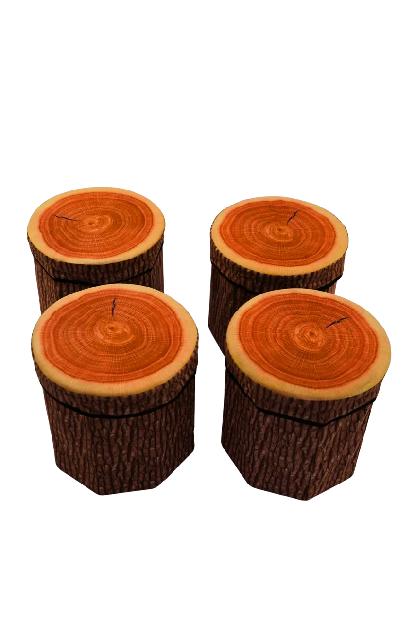 Tree stump storage oraganizer (table)